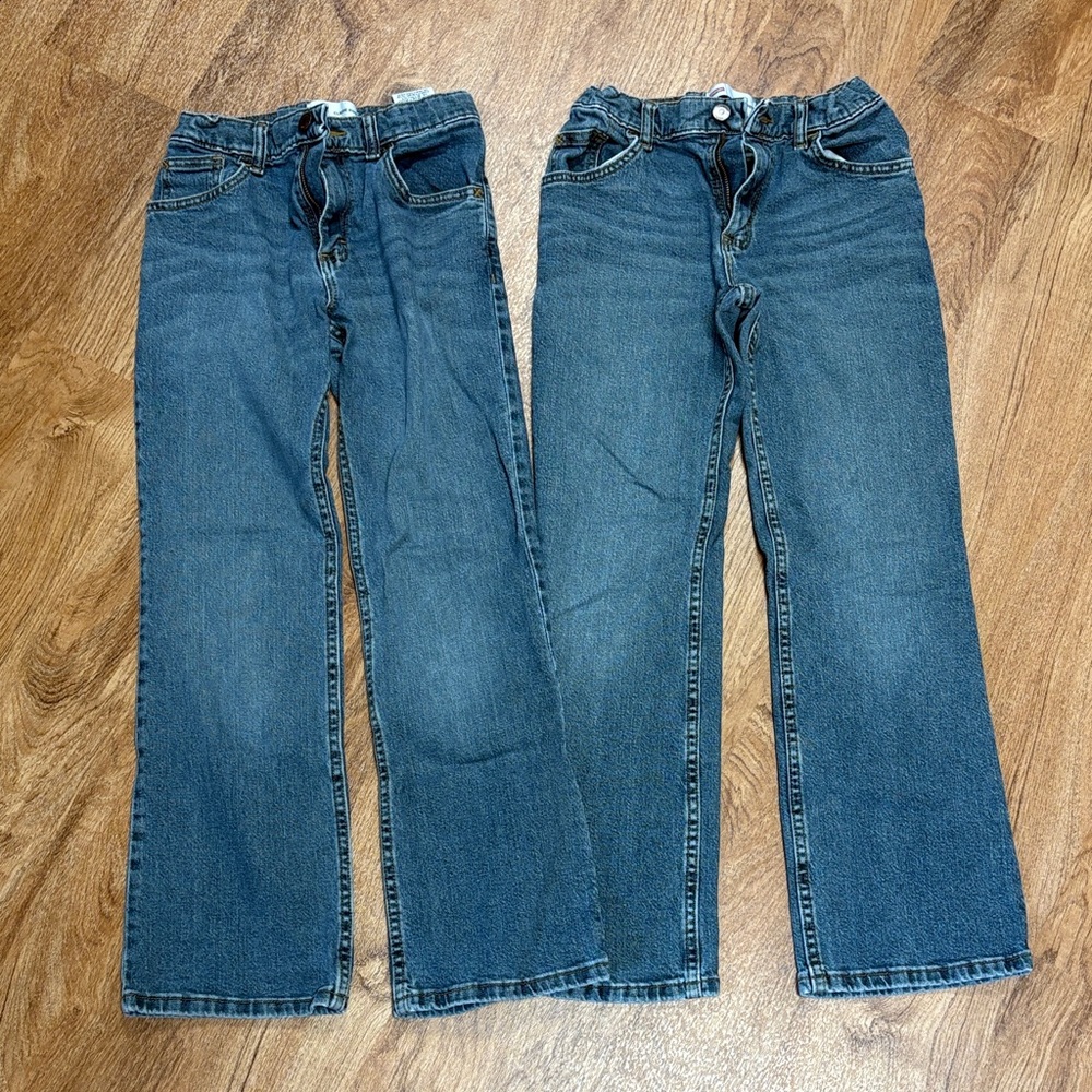 Wrangler Classic Boot Cut Blue Jeans boys size 12